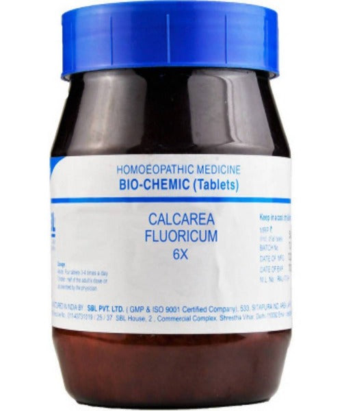 SBL Homeopathy Calcarea Fluorica Biochemic Tablet 