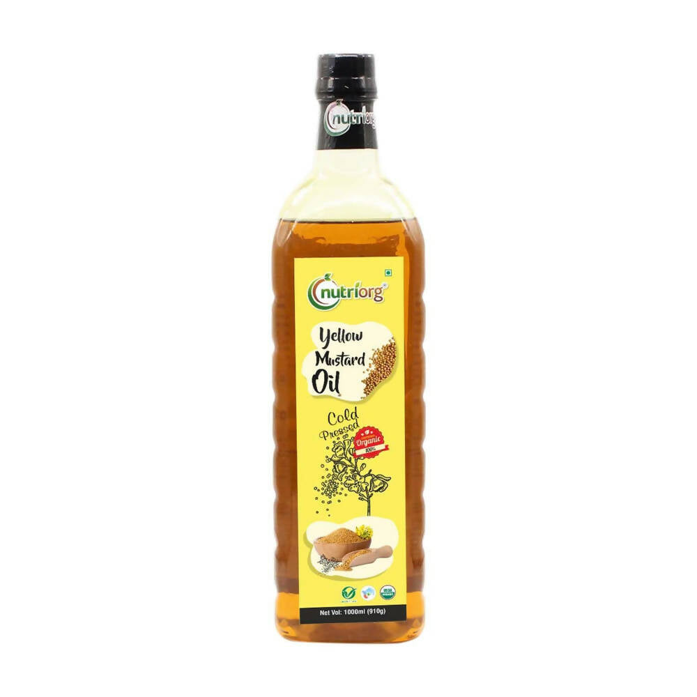 Nutriorg Organic Yellow Mustard Oil - Grab2buy