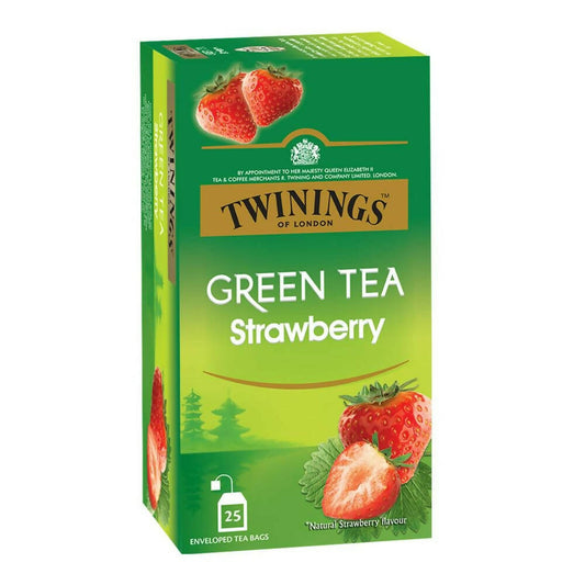 Twinings Green Tea Strawberry Teabags 