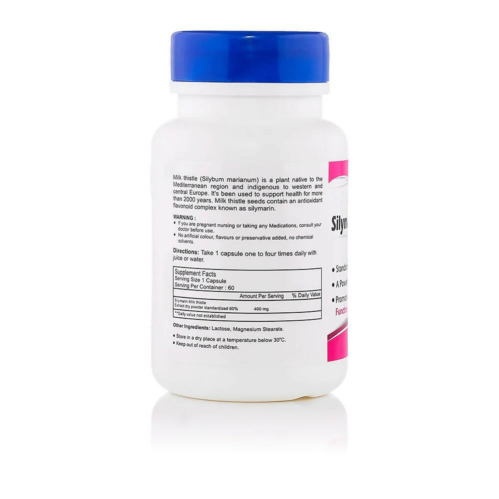 Healthvit Silymarin Milk Thistle Capsules - Grab2buy