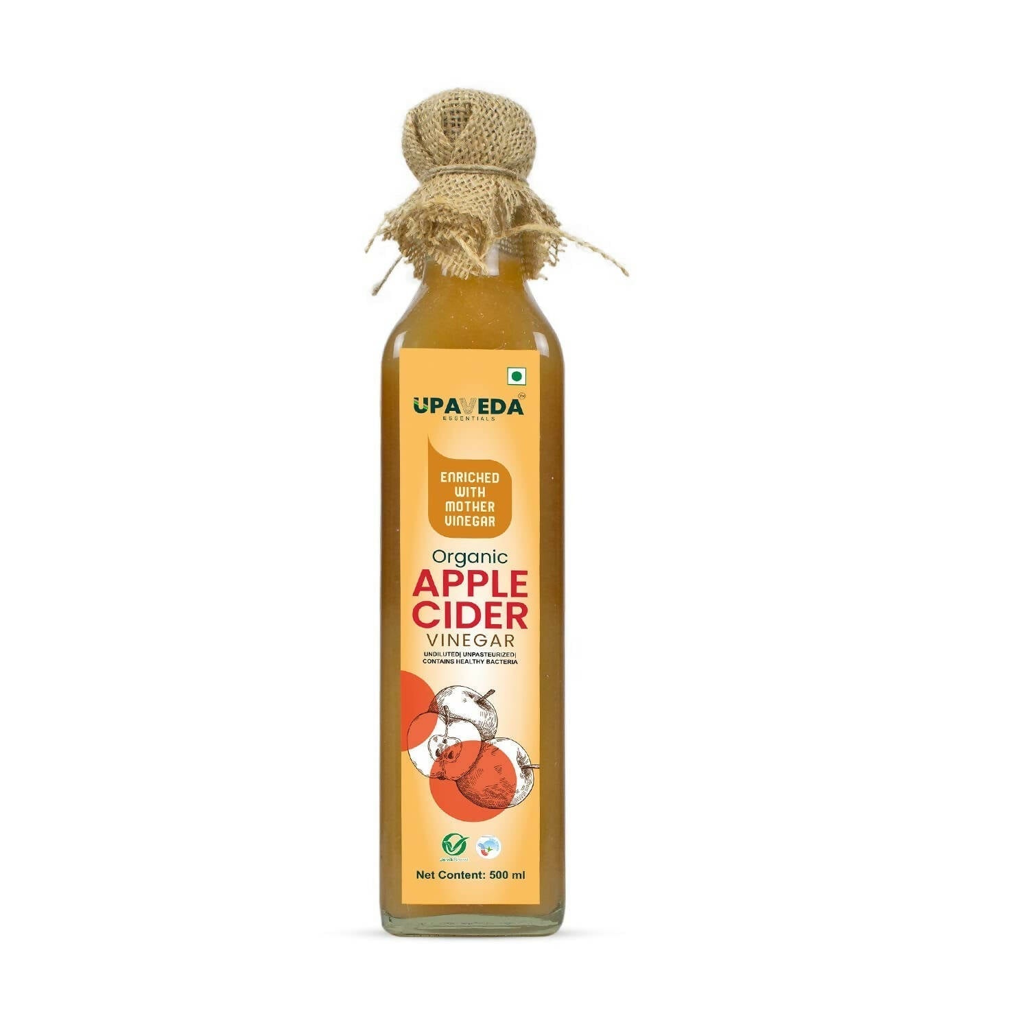 Upaveda Organic Apple Cider Vinegar 