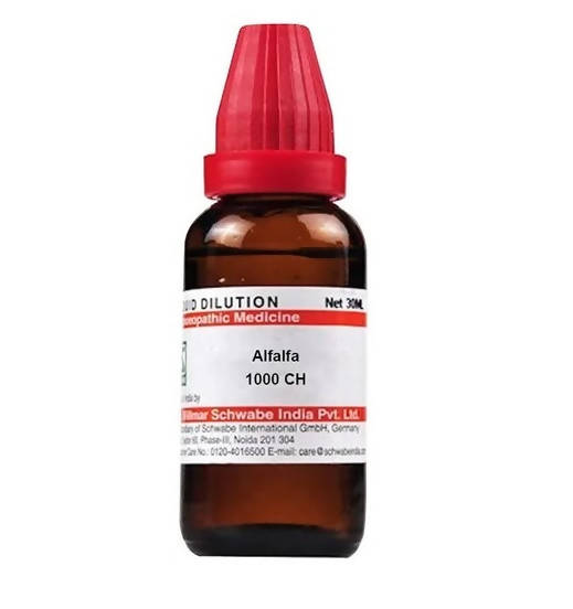 Dr. Willmar Schwabe India Alfalfa Dilution 
