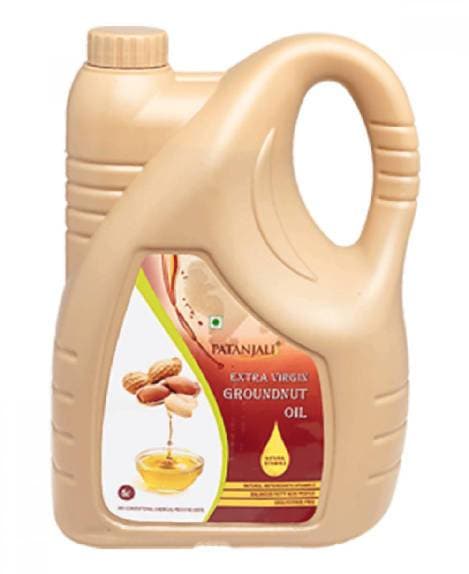 Patanjali Extra Virgin Ground Nut OilPatanjali Extra Virgin Ground Nut Oil , 5Ltr