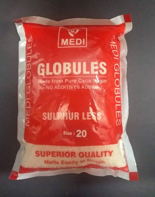 Medi Homeopathy Globules/ Blank Pellets (Size 20) 