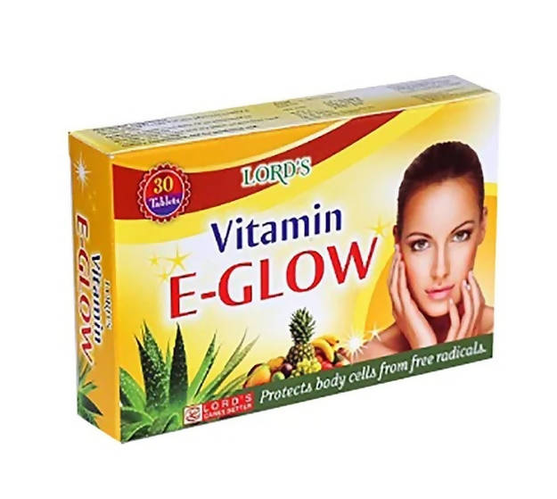 Lord’s Homeopathy Vitamin E-Glow Tablets – Homeopathic Skin Radiance & Antioxidant Wellness 
