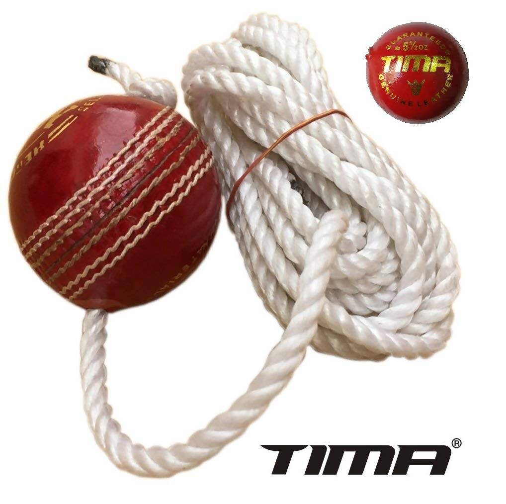 Tima Leather Cricket Shot Practice Hanging Ball 