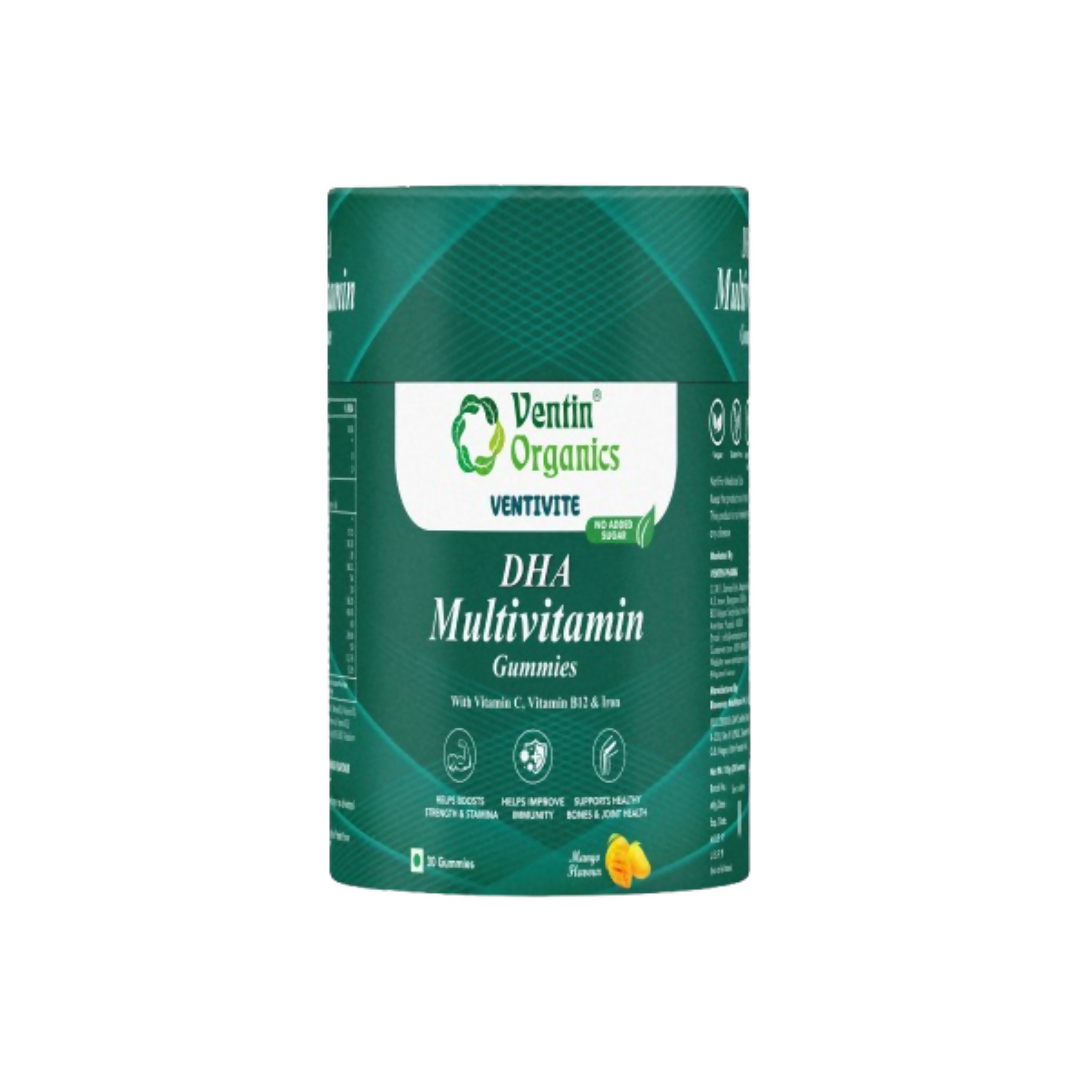 Ventin Organics Ventivite DHA Multivitamin Gummies 
