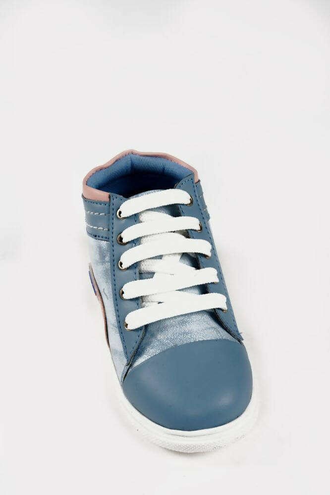 Tiny Bugs For Boys & Girls Party Wear Boots - Sky Blue  Grab2Buy Tiny Bugs Grab2Buy