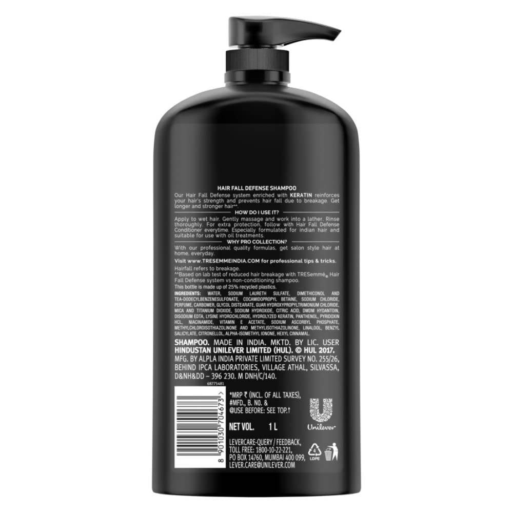 TRESemme HD Hair Fall Defense Shampoo  Grab2Buy TRESemme Grab2Buy