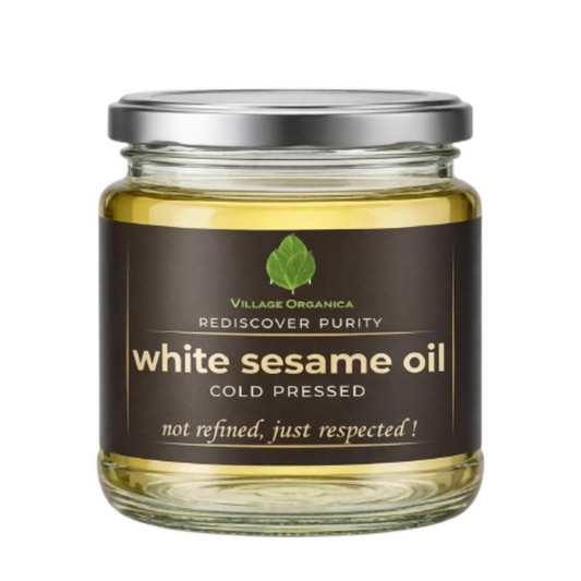 Village-Organica White Sesame Oil  Grab2Buy Village-Organica Grab2Buy