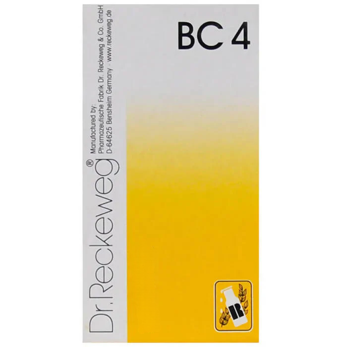 Dr. Reckeweg Bio Combination 4 (BC 4) Tablets  Grab2Buy Dr. Reckeweg Grab2Buy
