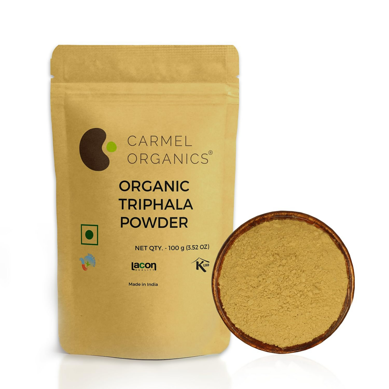 Carmel Organics Triphala Fruits Powder 