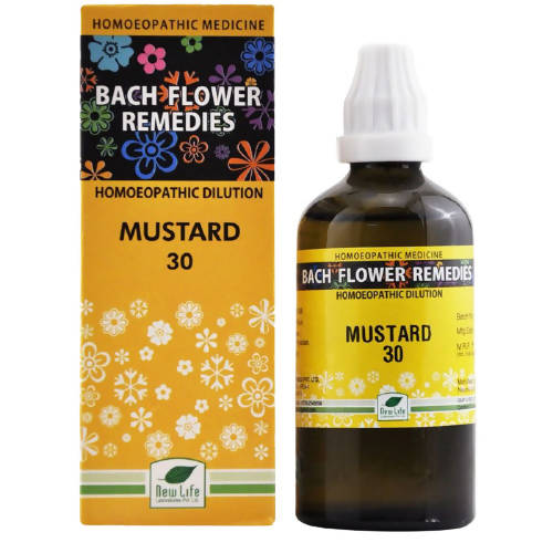 New Life Homeopathy Bach Flower Remedies Mustard Dilution 
