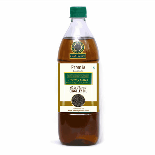 Healthy Fibres Cold Pressed Gingelly Oil - Grab2buy