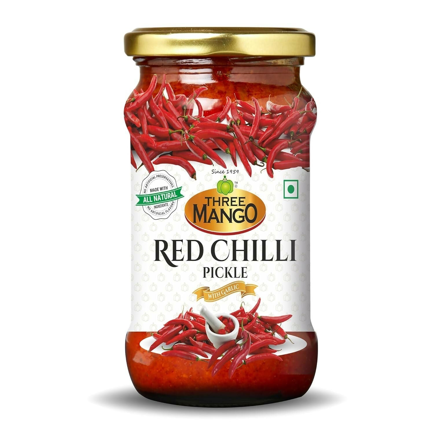 Three Mango Red Chilly Pickle  Grab2Buy Three Mango Grab2Buy