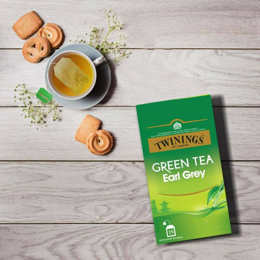 Twinings Green Tea Earl Grey Teabags 