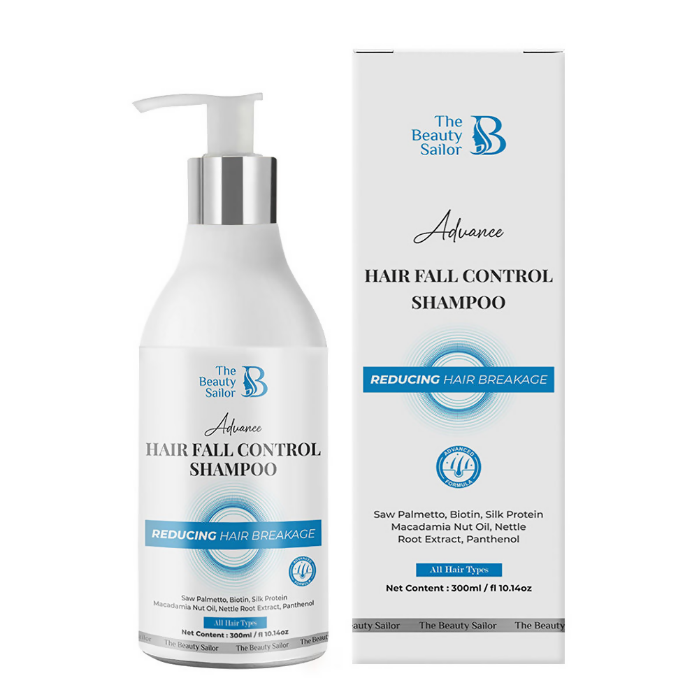 The Beauty Sailor Advance Hair Fall Control Shampoo With Silk Protein For Longer Stronger Hair  Grab2Buy The Beauty Sailor Grab2Buy