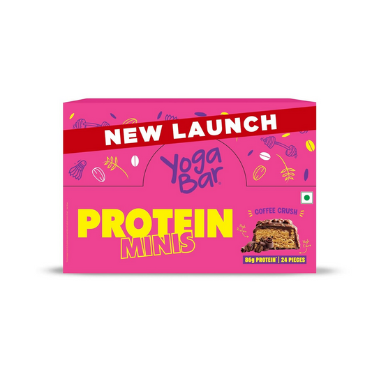 Yoga Bar Protein Minis, 4g Protein Bar (Coffee Crush)  Grab2Buy Yoga Bar Grab2Buy