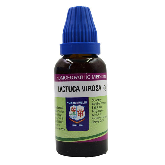 Father Muller Lactuca Virosa Mother Tincture Q - Grab2buy