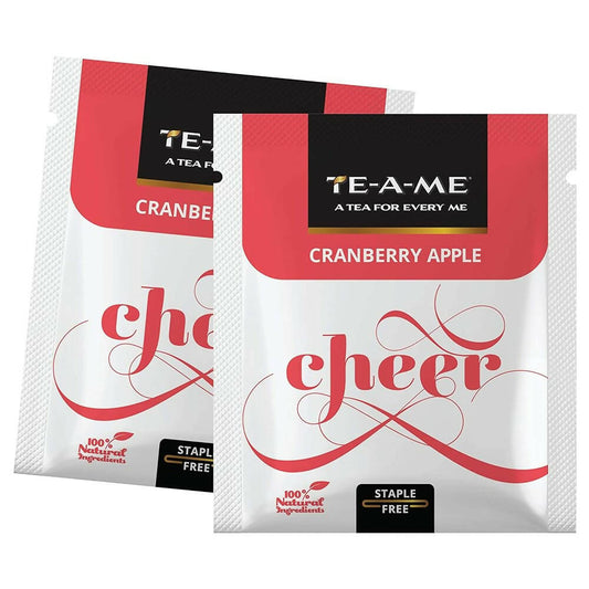 TE-A-ME Cranberry Apple Cheer Infusion Tea Bags - Grab2buy
