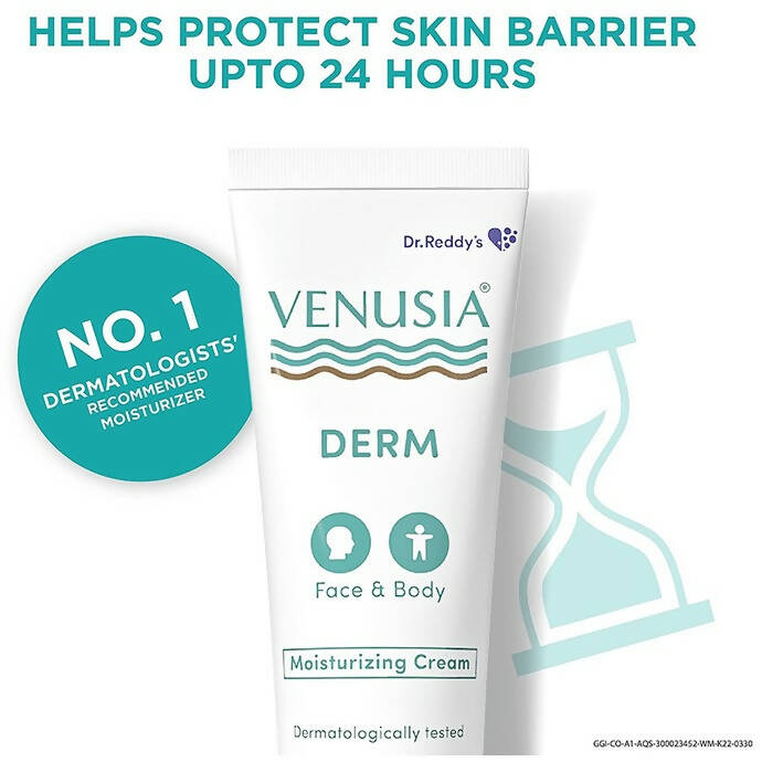 Dr. Reddy's Venusia Derm Moisturizing Cream For Face & Body 