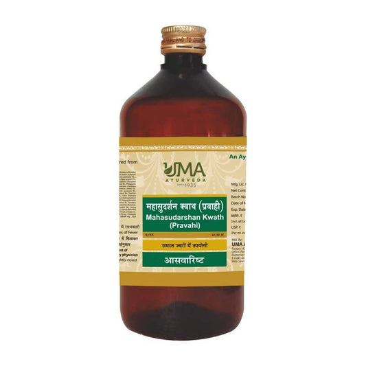 Uma Ayurveda Mahasudarshan kwath Syrup 