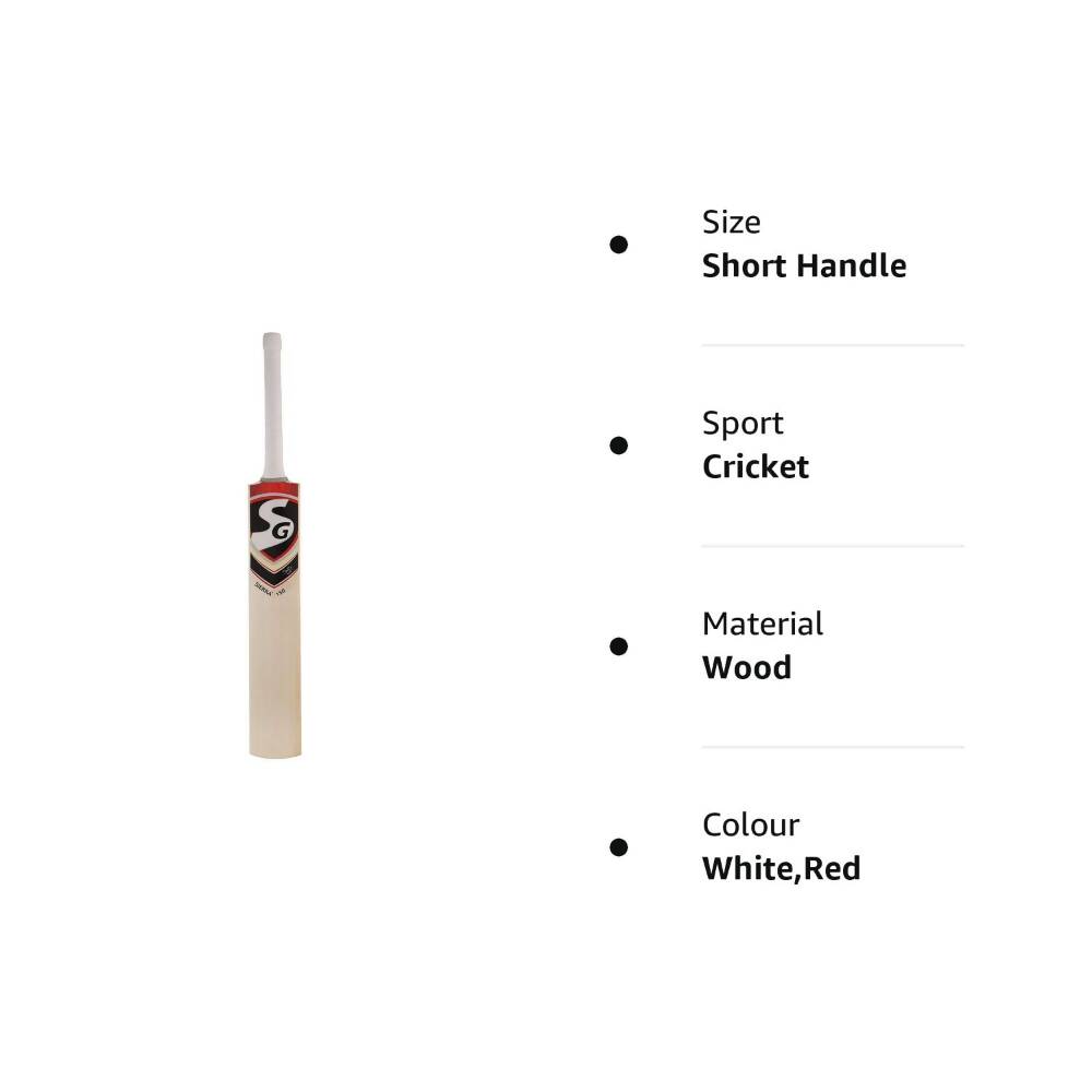 Briovy Power Poplar Willow Cricket Bat (Size Short Handle) 