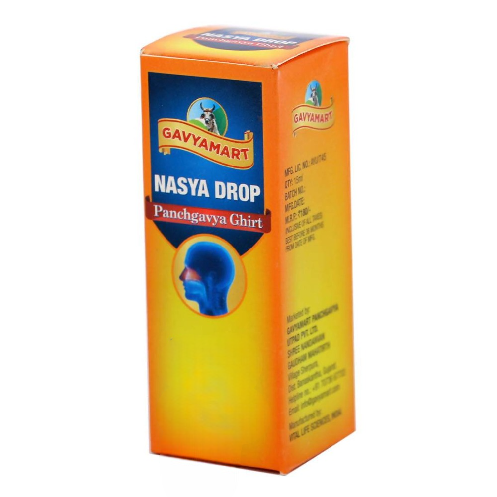 Gavyamart Nasya drop Panchgavya Ghirt 