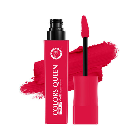 Colors Queen Totally Matte Liquid Lipstick - Pinky Spice 
