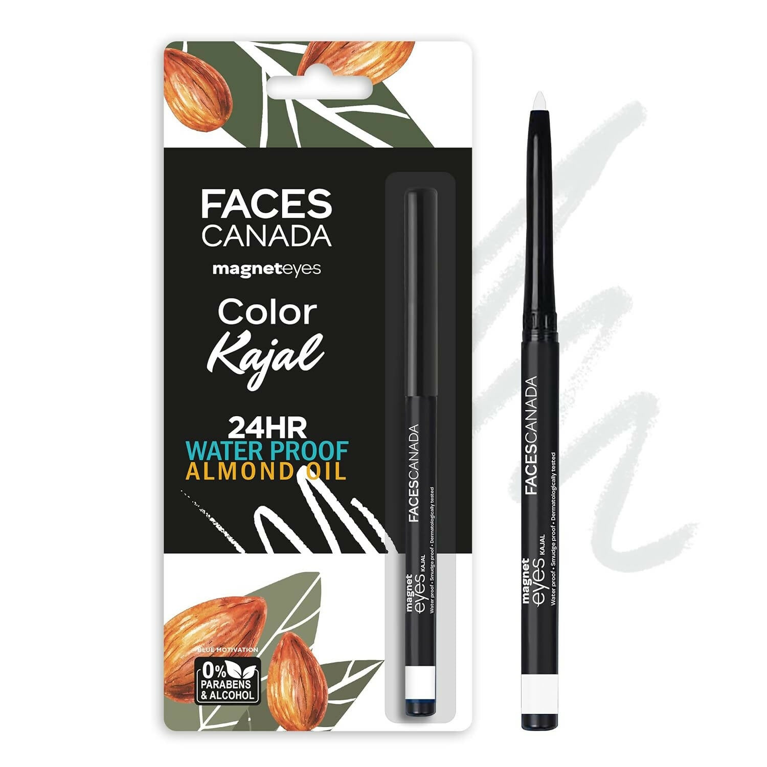 Faces Canada Magneteyes Color Kajal-White Serenity 