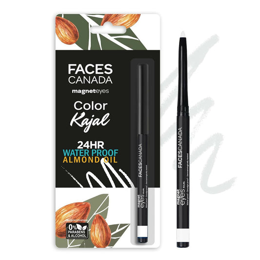 Faces Canada Magneteyes Color Kajal-White Serenity 