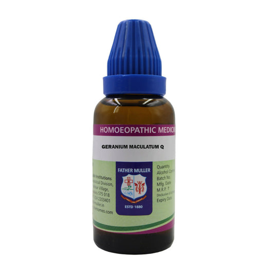 Father Muller Geranium Maculatum Mother Tincture Q - Grab2buy