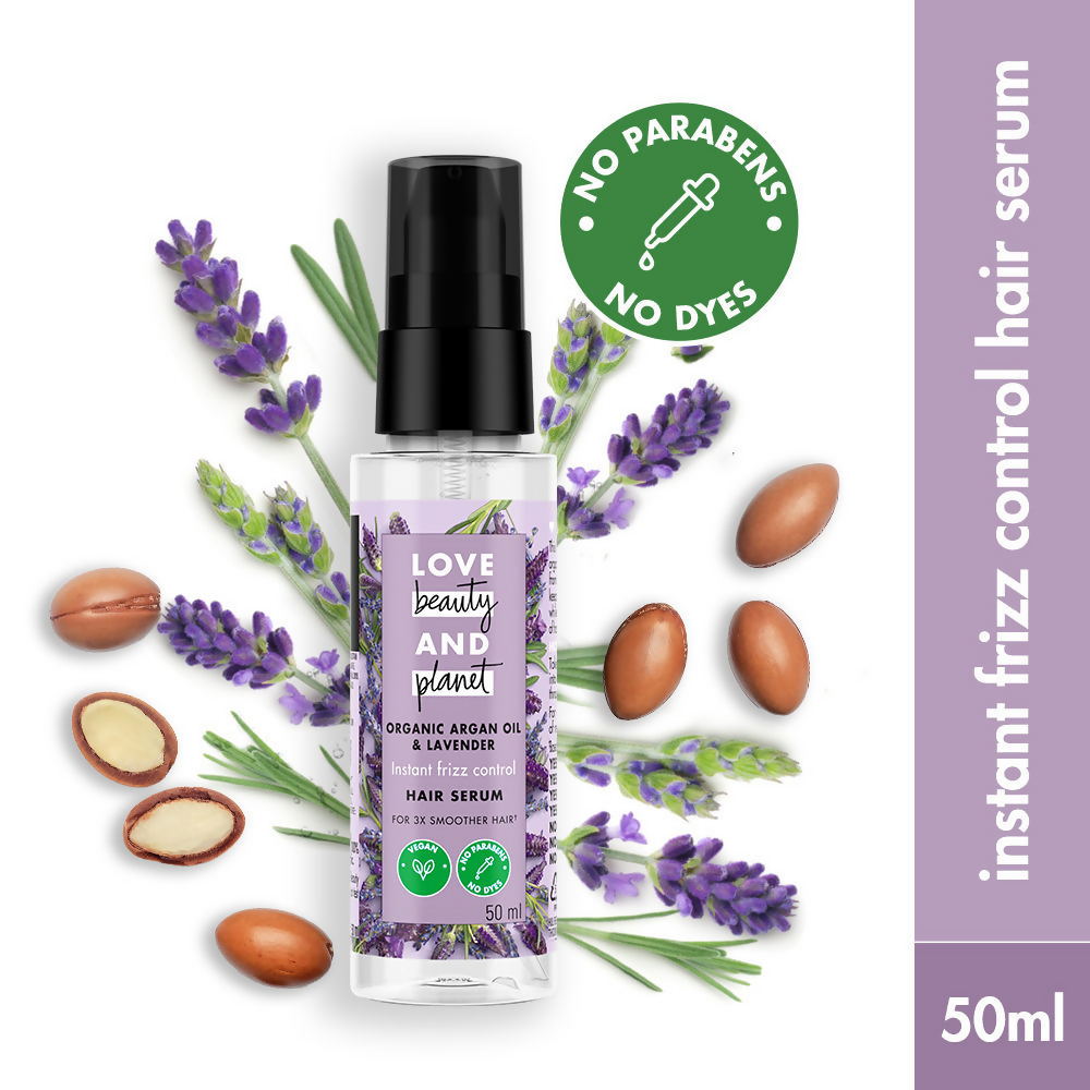 Love Beauty And Planet Argan Shampoo + Serum Combo