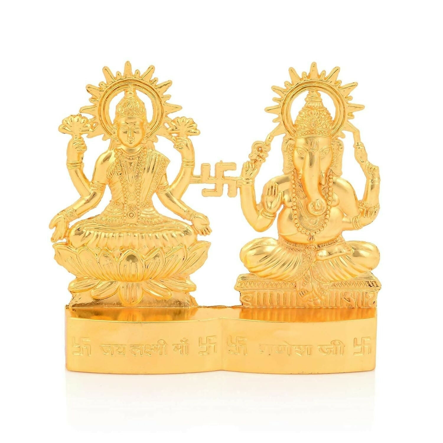 Collectible India Lakshmi Ganesha Murti Idol Set - Grab2buy