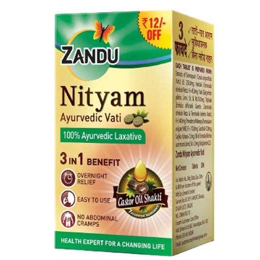 Zandu Nityam Tablets - Grab2buy