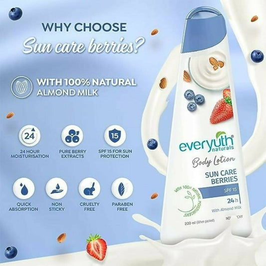 Everyuth Naturals Body Lotion Sun Care Berries - Grab2buy