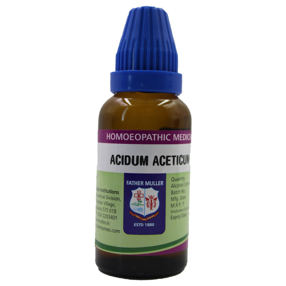 Father Muller Acidum Aceticum Mother Tincture Q - Grab2buy