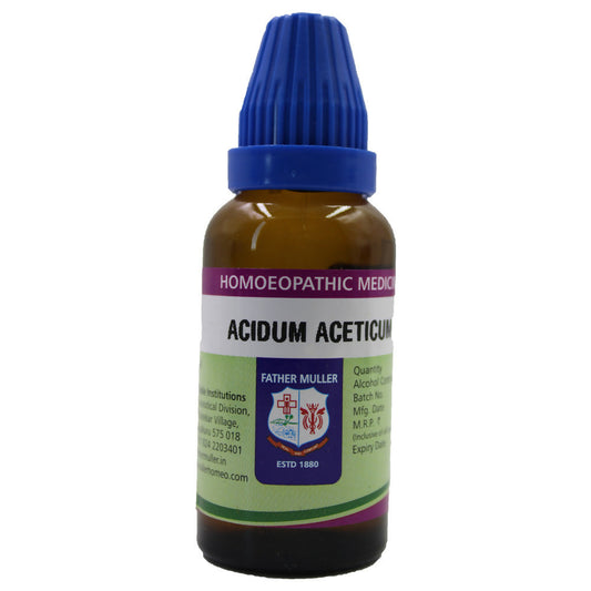 Father Muller Acidum Aceticum Mother Tincture Q - Grab2buy