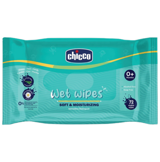 Chicco Wet Wipes Soft & Moisturizing - Grab2buy