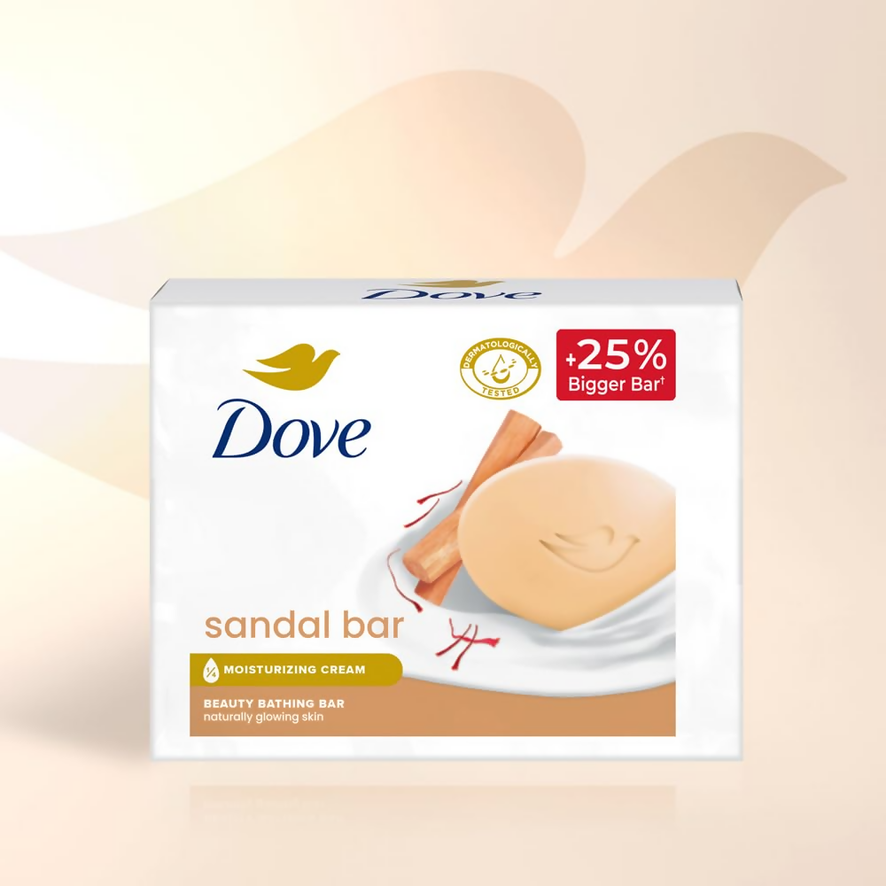 Dove Sandal Beauty Bathing Bar - For Natural Glowing Skin  Grab2Buy Dove Grab2Buy