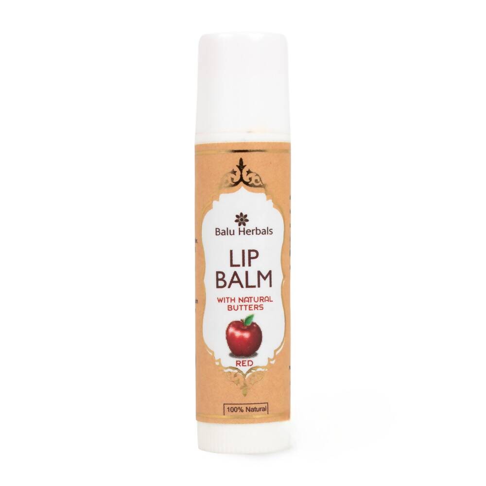Balu Herbals Lip Balm For Women Red 