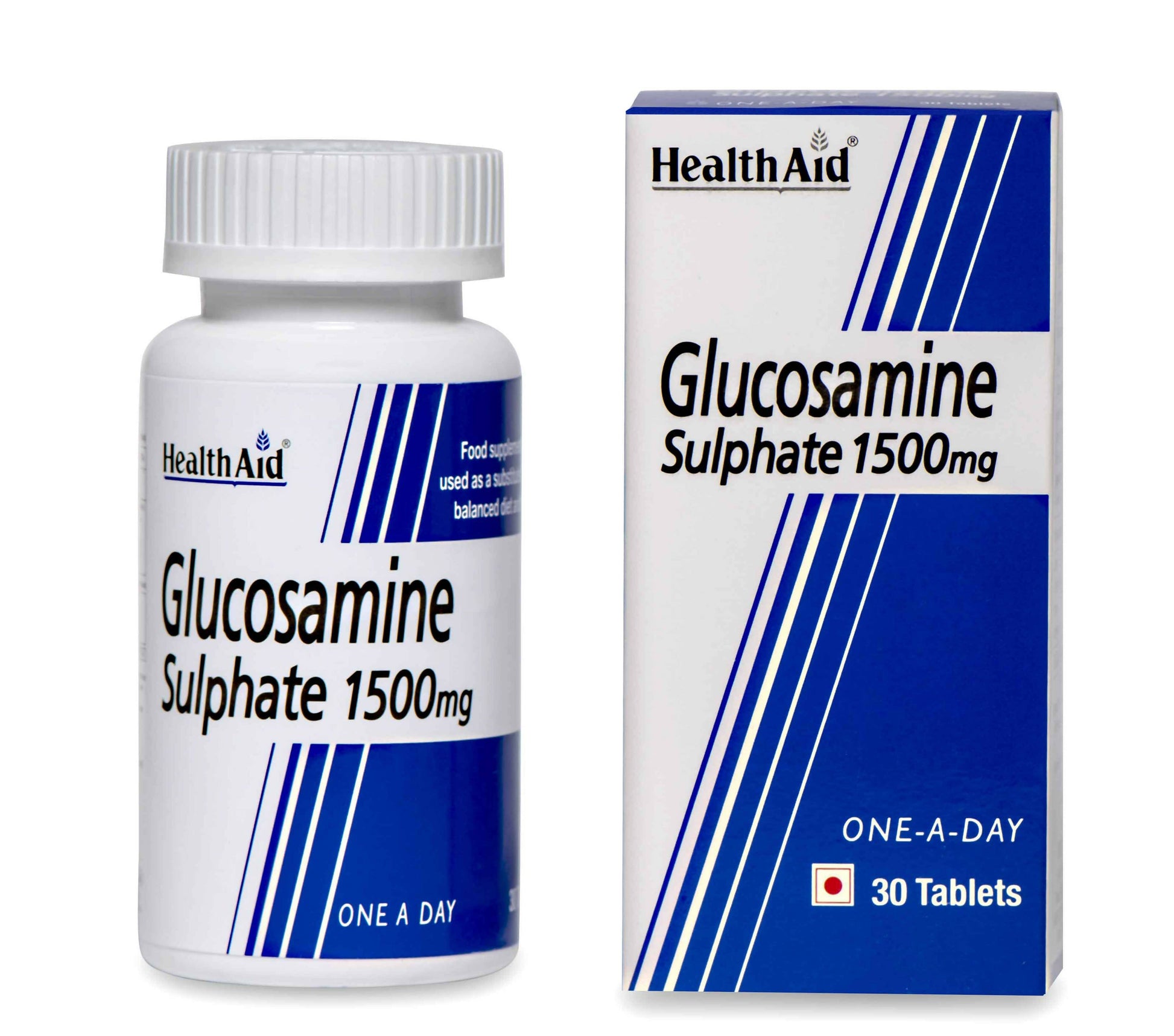 HealthAid Glucosamine Sulphate 2KCI 1500 mg Tablets 