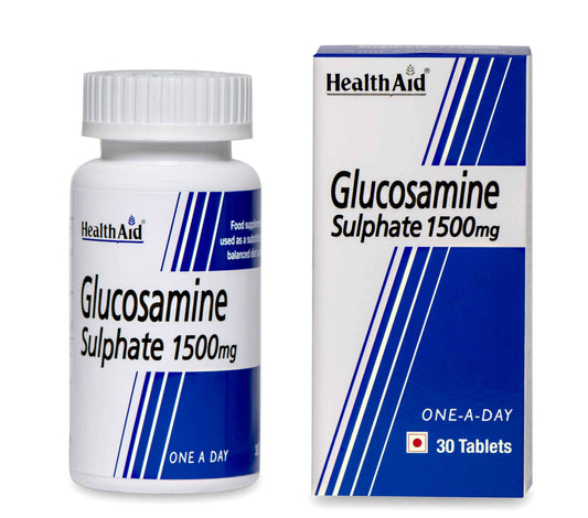 HealthAid Glucosamine Sulphate 2KCI 1500 mg Tablets 