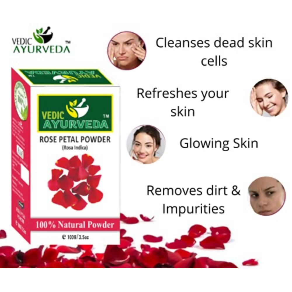 VedicAyurveda Rose Petals Powder  Grab2Buy VedicAyurveda Grab2Buy