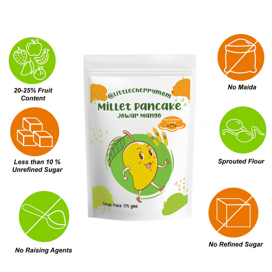 Littlecherrymom Pancake Mix Jowar Mango 