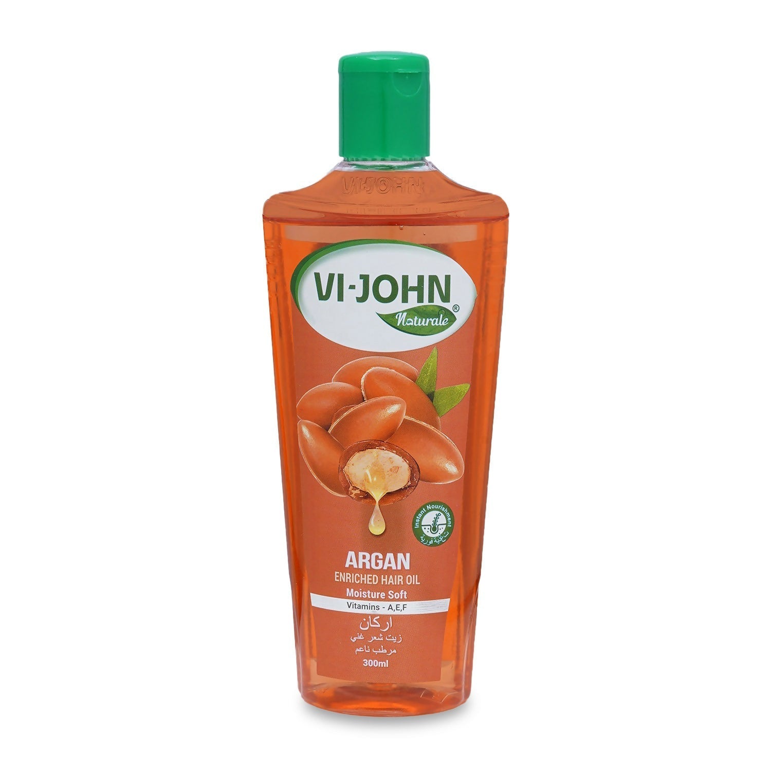 VI-JOHN Naturale Argan Enriched Hair Oil Moisture & Soft with Vitamin A.E & F  Grab2Buy VI-JOHN Grab2Buy