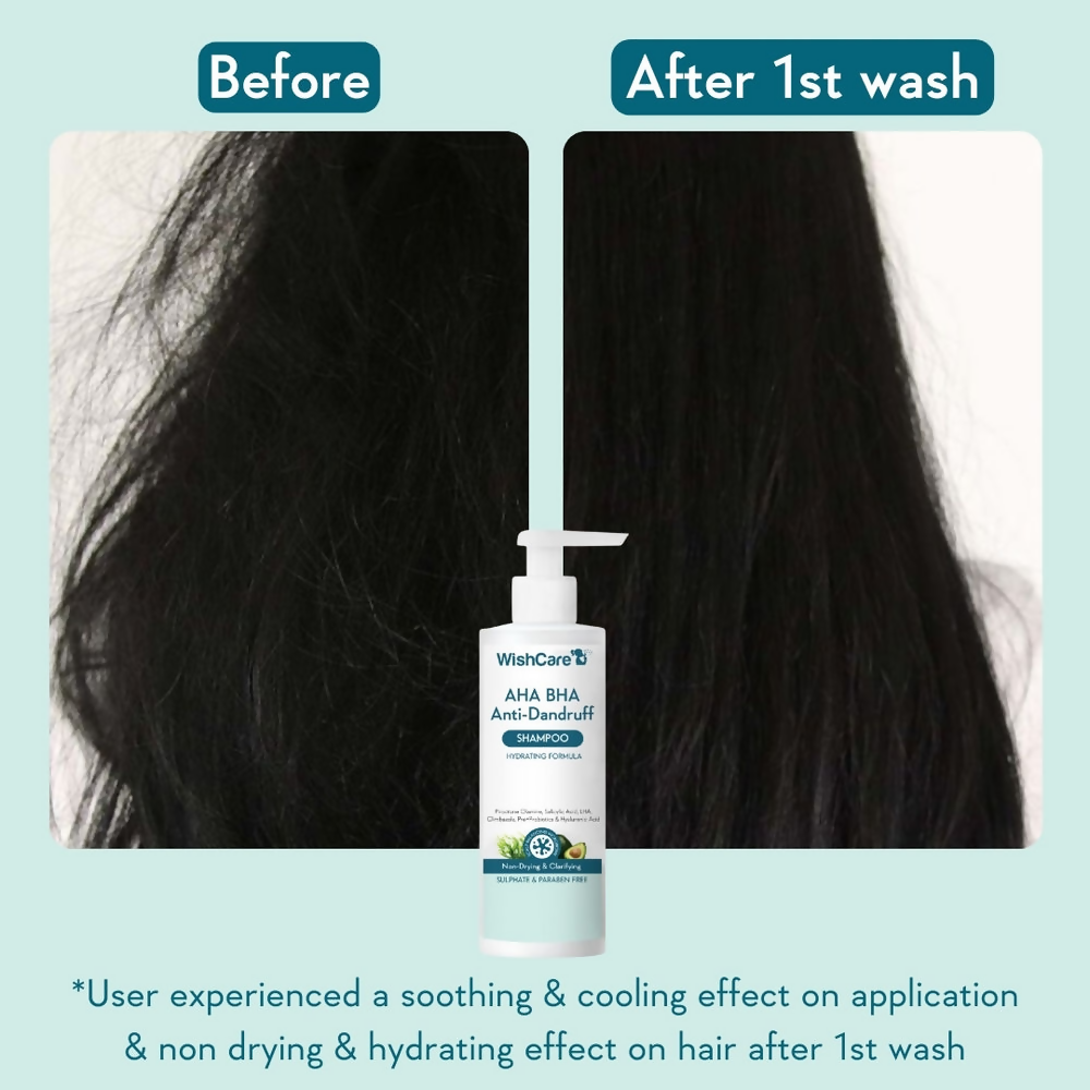 WishCare Aha Bha Anti-Dandruff Shampoo  Grab2Buy Wishcare Grab2Buy