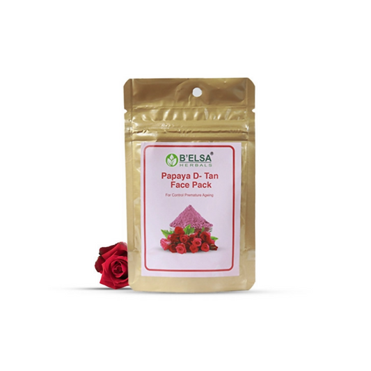 Belsa Herbals Organic Premature Aging Control Rose Face Pack 