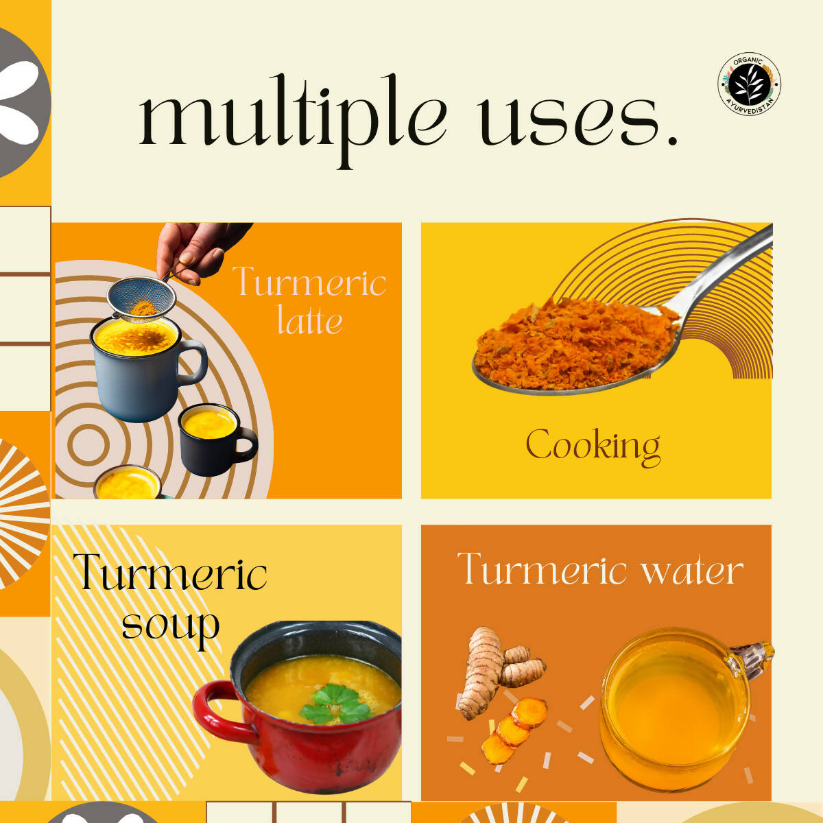 Organic Ayurvedistan Turmeric Powder 