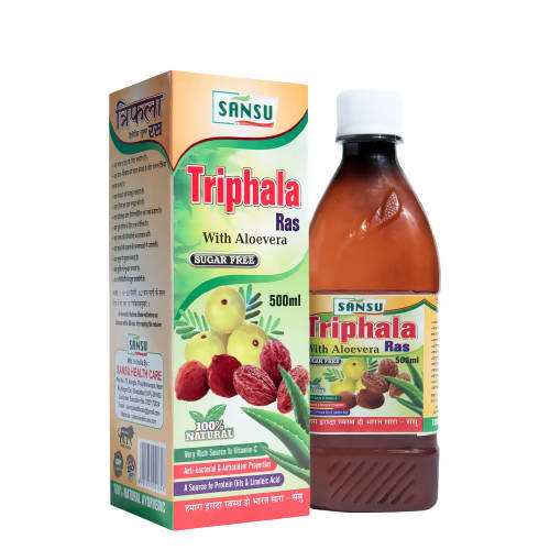 Sansu Triphala Ras With Aloevera Sugar Free 